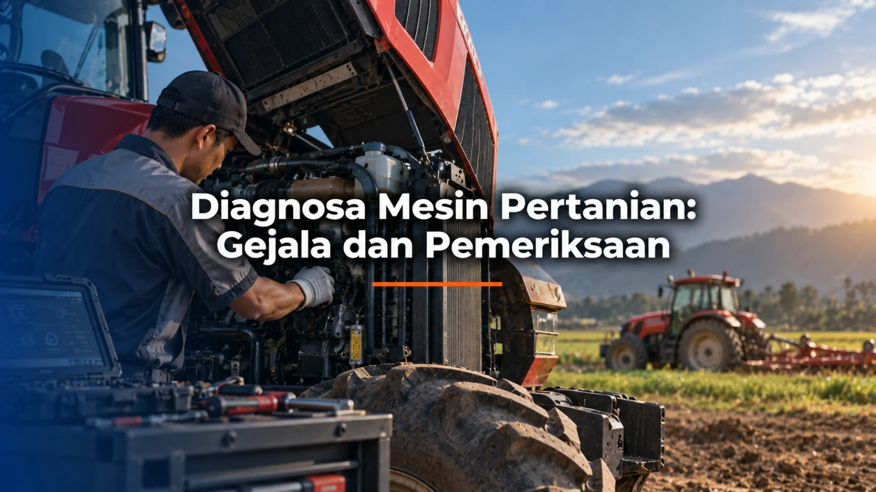 diagnosa mesin pertanian